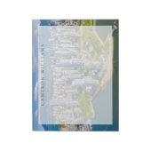 Kustlijn | Vancouver, British Columbia, Canada Notitieblok (Linkerzijde)