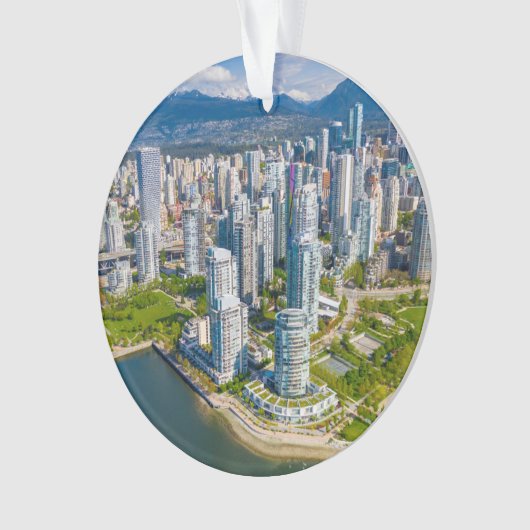 Kustlijn | Vancouver, British Columbia, Canada Ornament (voorkant)