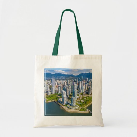 Kustlijn | Vancouver, British Columbia, Canada Tote Bag (Voorkant)