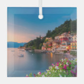 Kustlijn | Varenna, Lombardije, Italië Glas Ornament (Voorkant)