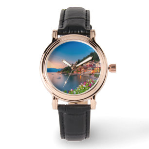 Kustlijn   Varenna, Lombardije, Italië Horloge