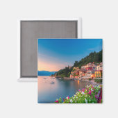 Kustlijn | Varenna, Lombardije, Italië Magneet (Voorkant / Achterkant)