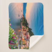 Kustlijn | Varenna, Lombardije, Italië Sherpa Deken (Voorkant)