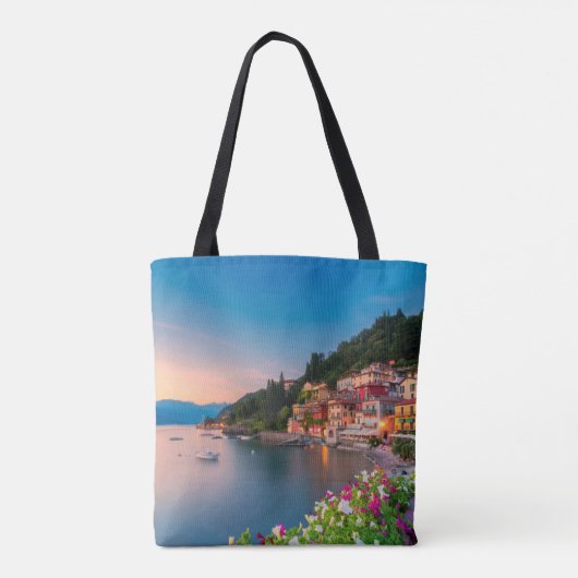 Kustlijn | Varenna, Lombardije, Italië Tote Bag (Achterkant)