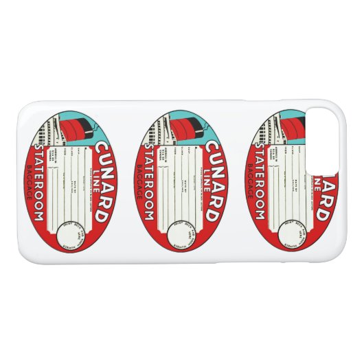 Kustlijnbagage Case-Mate iPhone Case (Achterkant (Horizontaal))