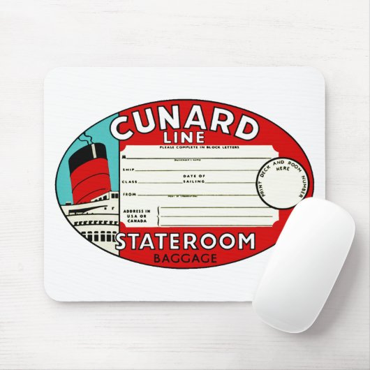 Kustlijnbagage Muismat (Met muis)