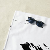 kustlijnbocht strandlaken (In situ)