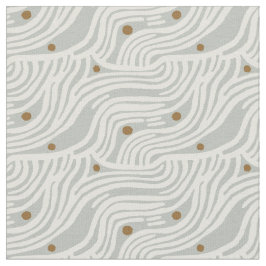 Kustlijnen Aardse Minimalistische salieblauw Stof