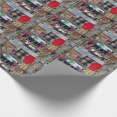 Kustlijnen in de Italiaanse regio Venetië Cadeaupapier (Hoek)