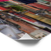 Kustlijnen in de Italiaanse regio Venetië Poster (Hoek)