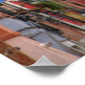 Kustlijnen in de Italiaanse regio Venetië Poster (Hoek)