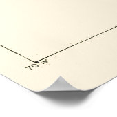 Kustlijnen Provincetown Truro en Wellfleet Poster (Hoek)