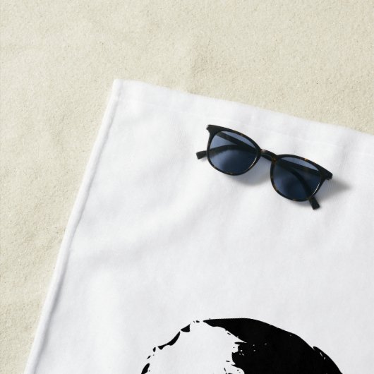 kustlijntoezichthouder strandlaken (In situ)