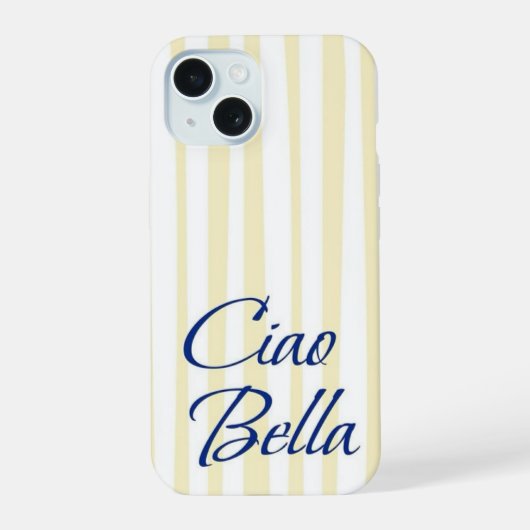 Kustlimonade Candy Strepen iPhone 15 Case (Achterkant)