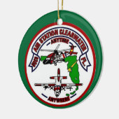 Kustluchtstation Clearwater kerstversiering Keramisch Ornament (Links)