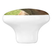 KUSTMAAL KERAMISCHE KNOP (Zijkant)