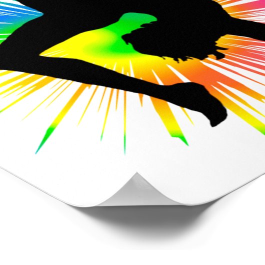 KUSTMAAT EN SCHATTIG GYMNAST POSTER (Hoek)