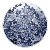 Kustmagere zwarte Zee Keramische Knop (Voorkant)