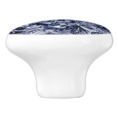 Kustmagere zwarte Zee Keramische Knop (Zijkant)