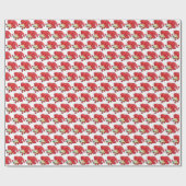 Kustmaine Lobster Dinner Seafood Food Cadeaupapier (Vlak)