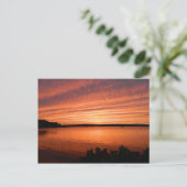 Kustmaine Sunset Briefkaart Sailor's Delight (Staand voorkant)