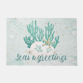 Kustmakreel en -ZEEEN Deurmat (Voorkant)