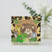 KUSTMATERIAAL VOOR BABY SHOWER KAART (Staand voorkant)