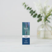 KUSTMATERIAAL voor waterfotografie Mini Visitekaartje (Staand voorkant)