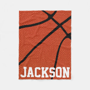 KUSTMATIGE Basketball Skin Fleece Blanket Deken