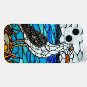 Kustmeeuw Gebrandschilderde Artistieke Natuur Case-Mate iPhone Case (Achterkant (horizontaal))