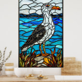 🌊 Kustmeeuw Glas Kunst Decoratie Cadeau Voor Thui (Keuken)