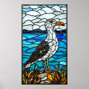 🌊 Kustmeeuw Glas Kunst Decoratie Cadeau Voor Thui