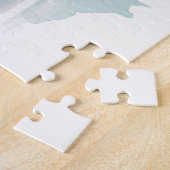 Kustmeeuwen Waterverf Zeegezicht Legpuzzel (Zijkant)