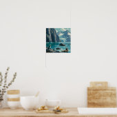 Kustnatuur Alaska Poster (Keuken)
