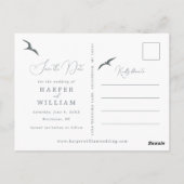 Kustnautische foto bewaart de datum briefkaart (Achterkant)