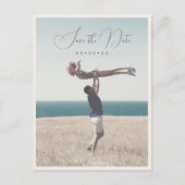 Kustnautische foto bewaart de datum briefkaart (Voorkant)