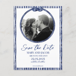 Kustnavigatie 'Save the Date'-kaart Aankondigingskaart