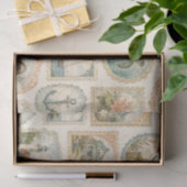 Kustnavigatie Strandig Zeeleven Thema Decoupage Tissuepapier (Geschenk)