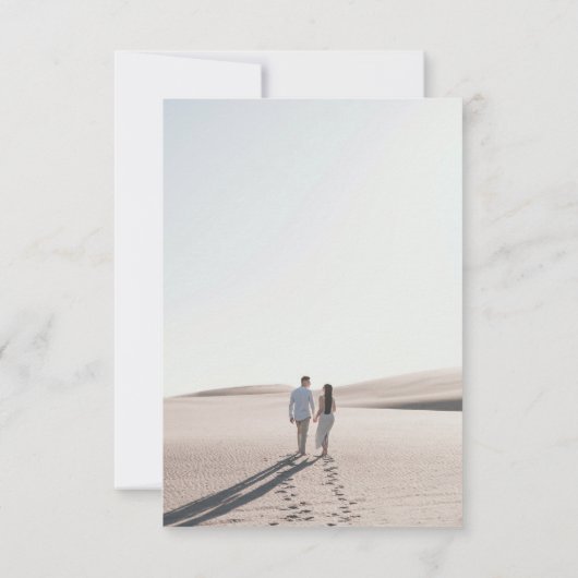 Kustnavigatieblauwe schelp kader strand bruiloft save the date (Achterkant)