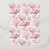 Kustnoel | 2 Kerstfeest met foto's Folie Feestdagenkaart (Achterkant)