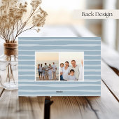 Kustnoel | Kerstfoto Folie Feestdagenkaart