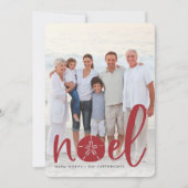 Kustnoel | Vakantieknopkaart Feestdagenkaart (Voorkant)