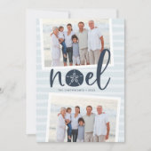 Kustnoel | Vakantieknopkaart Feestdagenkaart (Voorkant)