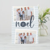 Kustnoel | Vakantieknopkaart Feestdagenkaart (Staand voorkant)