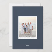 Kustnoel | Vakantieknopkaart Feestdagenkaart (Achterkant)