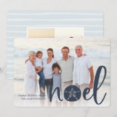 Kustnoel | Vakantieknopkaart Feestdagenkaart (Voorkant / Achterkant)