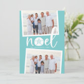 Kustnoel | Vakantieknopkaart Feestdagenkaart (Staand voorkant)