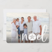 Kustnoel | Vakantieknopkaart Feestdagenkaart (Voorkant)