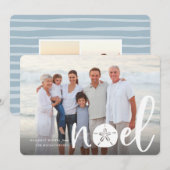 Kustnoel | Vakantieknopkaart Feestdagenkaart (Voorkant / Achterkant)