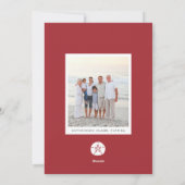 Kustnoel | Vakantieknopkaart Feestdagenkaart (Achterkant)